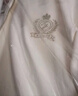 英氏（YEEHOO）女童外套儿童衣服开衫带帽上衣春装学院英伦风中大童装春季新款 净面带帽米白 120 实拍图