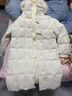 森马（Semir）羽绒服女长款三防防风宽松冬季2024保暖毛领连帽外套109724113018 实拍图