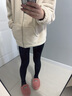 Let's slim丝袜韩国压力袜美腿塑形加厚防勾丝春秋款压力连裤袜打底袜女黑色 300M黑色连袜(商家全国仓) 1双 均码 实拍图