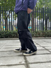 安踏（ANTA）防泼水软壳裤 | 水壳系列25年夏季新款工装耐磨裤登山徒步长裤子 【防泼水抽绳】基础黑6502-6 L (男175) 实拍图