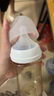 贝亲（Pigeon）PPSU奶瓶3代 240ml 新生儿母乳质感宽口径 花朵自带宝宝M号240ml  实拍图