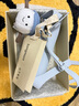 Songmont挂耳系列屋檐包mini设计师款头层牛皮通勤斜挎hobo包 水雾蓝 现货 实拍图