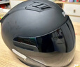 坦克摩托车头盔3C四分之三盔T536四季防风B.Duck电动车安全帽男女 亮光黑色【经典】【彩色镜片+透明镜片】 XL（建议头围58-60cm） 实拍图