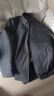 梦特娇（MONTAGUT）冬季羊毛夹克男棉衣翻领中老年商务保暖棉服外套 藏青 54  实拍图