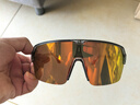 RUDY PROJECT璐迪骑行眼镜男女运动太阳镜跑步打球马拉松护目镜SPINSHIELD AIR 透明灰/多层镀膜橙（送镜盒） 实拍图