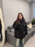 Shelley Jones羽绒服男女生情侣装冬季新款宽松潮流保暖工装外套美式高街上衣服 D5164黑色 XL (建议130-150斤) 实拍图