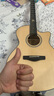 BROOK 布洛克V6吉他初学者入门民谣合板木吉他 V6G-ACM40寸复古色【新手入门】 实拍图