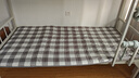 雅鹿·自由自在 床垫单人床褥子宿舍学生软垫1.0米床上下铺100x190cm 格子 实拍图
