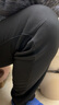 探拓（TECTOP）软壳裤男冬款加绒保暖休闲裤女舒适弹力保暖裤子 男款黑色 2XL 实拍图