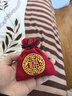 刺绣红色福袋锦囊束口抽绳袋收纳小布袋首饰袋公司年会礼品袋 祥云福(小号) 实拍图