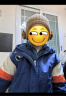 巴拉巴拉儿童帽子男童女孩可爱保暖加厚护耳帽冬季针织毛线帽208424160204 实拍图