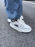 森馬（senma）男鞋2025秋冬新款青少年运动休闲国潮鞋子男士轻便小白鞋百搭板鞋 108白黑 39 实拍图