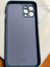 品胜 适用苹果12pro max手机壳iphone12pro max柔性液态保护套全包防摔软壳直边手机壳 蓝色 实拍图