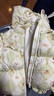 巴拉巴拉婴儿花版羽绒服女童冬季短款外套保暖甜美时尚萌208424107010 实拍图