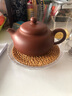 容山堂 藤编玻璃壶承 储水小茶盘干泡台建水壶托茶杯垫茶道配件 实拍图