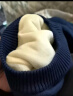 北极绒男童毛衣秋冬儿童针织衫2025新款男孩衣服中大童加绒加厚内搭打底 蓝色BD口袋M【加绒】 150 （建议身高140cm左右） 晒单实拍图