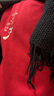 真维斯（JEANSWEST）红色卫衣男女款秋冬季休闲宽松上衣蛇年本命年衣服过新年会定制款 加绒 红色 诸事顺利小蛇_K XL 【推荐130-140斤】 实拍图