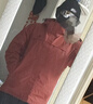 拓路者【朱雀冲锋衣】户外男登山服防水防风三合一外套单冲夹克运动风衣 朱雀红 XL 实拍图