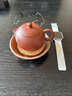月壶茗清宜兴紫砂壶名家戴老师全手工茶壶原矿底槽清光素家用茶具 西施壶（330ml） 实拍图