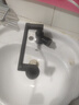 友莱卫浴（Yoroow） 万向旋转面盆水龙头冷热水洗脸盆厨房两用机械臂旋转龙头  万向旋转龙头【哑光黑】 实拍图