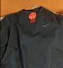 鸿星尔克卫衣男秋冬季新款加绒保暖休闲跑步运动服上衣套头衫长袖卫衣男装 【1067】正黑-加绒款 3XL 实拍图