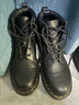 马丁博士（Dr.Martens）939男女冬百搭软皮黑色工装靴中帮马丁靴 黑色 42 实拍图