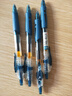 晨光按动中性笔gp1008按压式圆珠水笔签字笔r1商务签名笔0.5mm子弹头办公用品学生文具 4支装 墨蓝GP1008 实拍图