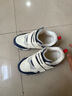 基诺浦儿童棉鞋冬季加绒加厚1-5岁男女童鞋秋冬款学步鞋GY1513 象牙白/夜影蓝/灰色/青黄绿 27.5 175mm 适合脚长176-180mm 实拍图