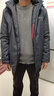 啄木鸟加绒加厚棉衣男士冬季外套中老年爸爸装休闲防寒保暖可脱卸帽棉服 藏青【加绒版】 3XL 【建议145-160斤】 实拍图