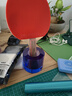 莹恋（WINION）乒乓球拍胶皮切割美工刀垫板 乒乓球底板粘拍工具套装 绿色垫板滚胶棒切割刀套装  WINION严选 实拍图