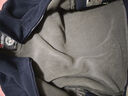 森州狼爪抓绒衣外套男摇粒绒保暖宽松加绒加厚出口转内销休闲夹克 深蓝色 S【120-145斤】 实拍图