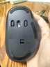 联想（Lenovo）无线蓝牙双模鼠标轻音 人体工学设计右手鼠标长续航大手抓握中小手趴握 联想M27办公鼠标 黑色 实拍图