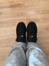 双星八特休闲鞋男爸爸鞋冬季加绒保暖运动棉鞋加厚长毛老人鞋中老年棉靴43 实拍图