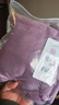 南极人（Nanjiren） 枕头套装睡眠深度枕芯牛奶绒枕头套酒店整头纤维枕一对宿舍男单 海棠红【牛奶绒加绒枕套】-BLMR 单只装【枕头+枕套】 实拍图