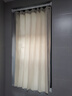 璞浴窗帘卫生间防风隔热窗户遮挡帘浴室飘窗免打孔厕所遮光布帘小窗户 【75%遮光】暖米色（帘+杆） 适合0.6-0.8m墙【帘1m宽*1.5m高】 个 实拍图
