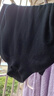 恒源祥100%纯羊毛衫女半高领毛衣女宽松打底衫秋冬季时尚女装针织衫上衣 实拍图