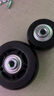 煦赟拉杆箱旅行行李皮箱包万向轮子橡胶耐磨轱辘维修理配件单独轮子 40*18mm(单轮款专用1个) 实拍图