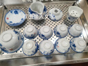 瓷牌茗 青花瓷茶具套装功夫茶具陶瓷整套茶杯盖碗茶海泡茶具礼品礼盒装 12件套青花茶具-安全包装 实拍图