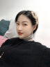 【赵露思同款】毛绒发夹侧边云朵碎发毛毛发卡边夹秋冬bb夹 浅咖色 1个 实拍图