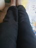 浪莎羊羔绒运动裤女冬季加绒加厚仿羊绒束脚卫裤休闲哈伦加绒裤子女 实拍图