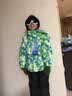LONGE 儿童滑雪服套装男童女童防水加厚保暖中大童宝宝滑雪衣滑雪裤 嫩粉+嫩粉 12码140 实拍图
