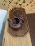 正宗宜兴紫砂壶紫泥仿古壶手工茶壶原功夫纯全茶具矿套装泡茶壶 【一壶两杯】紫泥仿古 200ml 实拍图