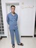 雅鹿纯棉睡衣男春秋季长袖长裤2025新款春天男士家居服套装大码可外穿 NSWJH-梦幻蓝【纯棉睡衣套装】 XL 【建议体重120-140斤】 实拍图