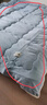 雅鹿·自由自在 被子冬季牛奶绒纤维保暖被芯加厚单双人棉被-8斤200*230cm 蓝 实拍图