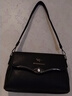 秋冬真软皮女包2025新款女士单肩斜挎包大容量中年妈妈上班通勤包 黑色两根肩带 实拍图