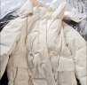 波司登冬季羽绒服女款短款脱卸帽加厚新国标90绒商场同款宽松外套 【热销】绯草米7259 L 170/92A 体重约130-150斤 实拍图