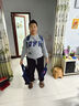酷咖书包小学生男孩儿童背包一到三到六年级双肩包女大容量多功能减负 蓝色（三件套+宇航员挂件） 实拍图