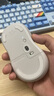 罗技（Logitech）M650 L 鼠标 无线蓝牙鼠标 对称鼠标 白色 带Logi Bolt USB接收器 实拍图