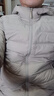 波司登反季轻薄羽绒服男短款90绒三防面料防跑绒便携保暖连帽外套 实拍图