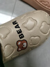 洁丽雅防水棉拖鞋女士秋冬季外穿防滑2025新款室内家居全包跟厚底棉鞋男 卡其 【小浣熊 掌柜推荐】 44-45 【适合43-44码】 实拍图